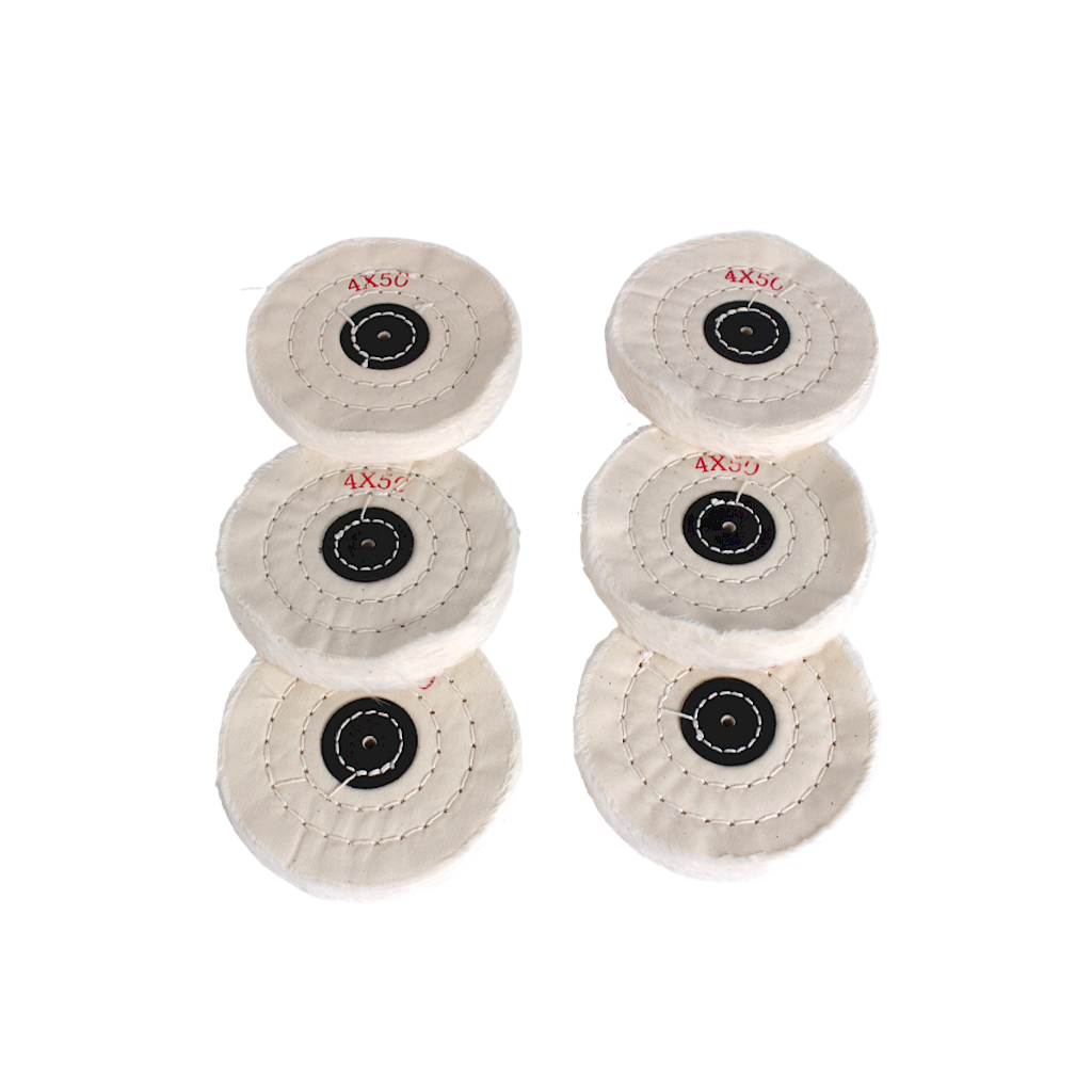 OPAVIOC 4 Inch White Buffing Wheel